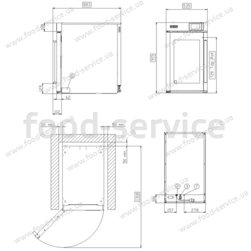 Тепловой шкаф Unox XEEC1013EPR EVEREO