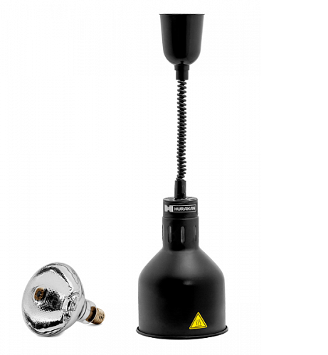Лампа инфракрасная HURAKAN HKN-DL775 черная