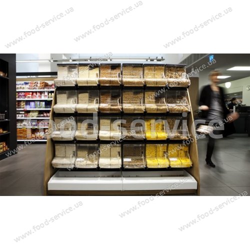Диспенсер для сипучих продуктів SB200 на 20 л з совком