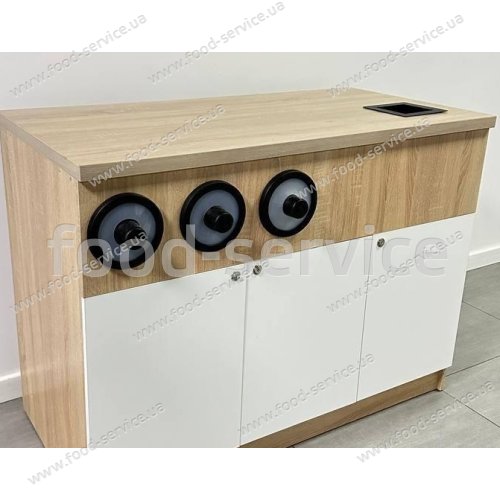 Диспенсер для стаканчиків об'ємом 220-900 мл