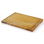 Сервировочная доска Hendi 505465 370x270x(H)20 дубовая