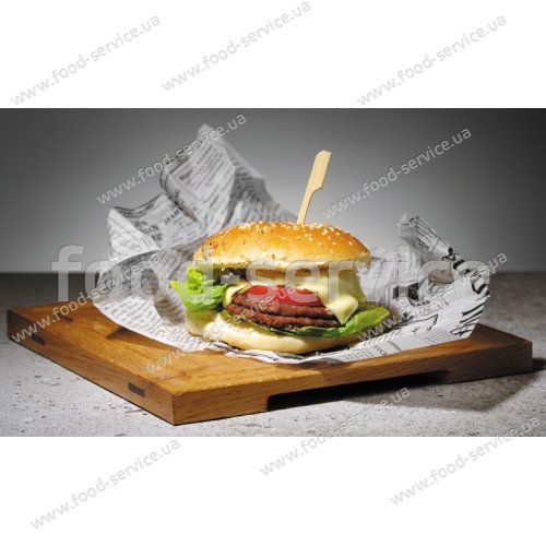 Доска сервировочная Hendi 505472 Oak 270x270x(H)20 дубовая