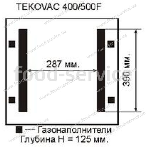 Пакувальник вакуумний TEKOVAC 400/500 паралельне запаювання