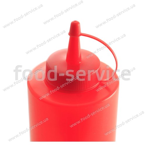 Дозатор для соусов 200 мл. HENDI желтый с колпачком