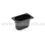 Гастроёмкость из черного поликарбоната GN 1/9-100 (1,0 л.) Hendi 862827