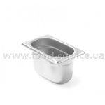 Гастроёмкость нержавеющая GN 1/9-65 (0,6 л.) Brillis
