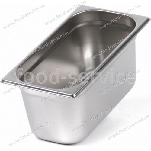 Гастроёмкость нержавеющая GN 1/3-200 (7,8 л.)