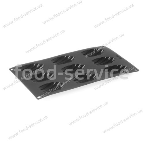 Форма силиконовая Madeleines 70x47x17мм 9 ячеек Hendi 676707