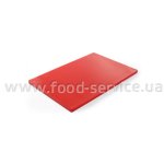 Дошка обробна HACCP GN 1/1  червона HENDI Revolution 826515