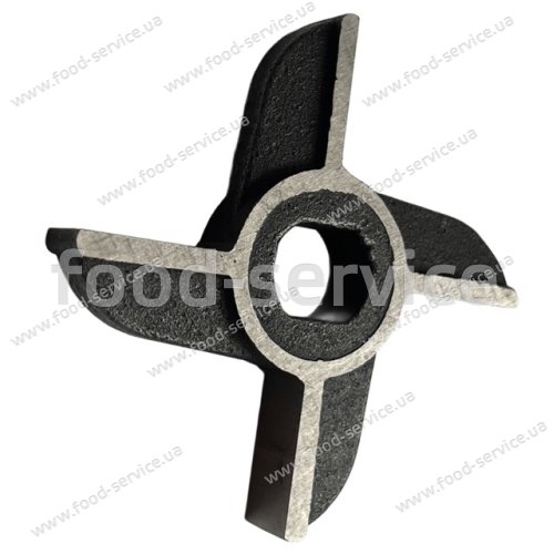 Нож двухсторонний для мясорубки МИМ-300; МИМ-350; ТМ-32 арт. 01.008