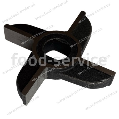 Нож двухсторонний для мясорубки МИМ-300; МИМ-350; ТМ-32 арт. 01.008
