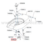 Кольцо крышки центрального вала для овощерезки Celme CHEF300