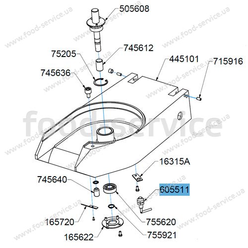 Мікромагніт для овочерізки Celme CHEF300