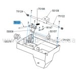 Направляющая ползунка панели нарезки слайсера Celme FY220