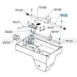 Направляющая ползунка платформы слайсера Celme FY220