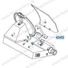 Опора панели нарезки для слайсера Celme 300FG Опора панели нарезки для слайсера Celme 300FG