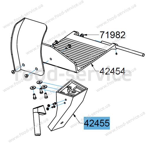 Опора платформи для слайсера Celme FAP300