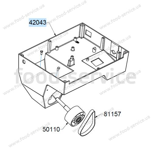 Основа слайсера Celme AF22 (красная)