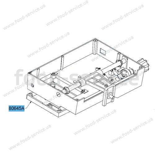 Прокладка головки для слайсера Celme FY300 ABC
