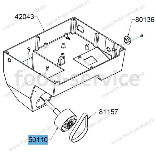 Шкив для слайсера Celme AF22