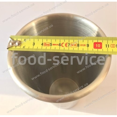 Стакан нержавеющий для миксера молочного GoodFood MFD11A и MFD33