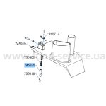 Втулка управления выключателя ручки для овочерезки Celme Chef 300