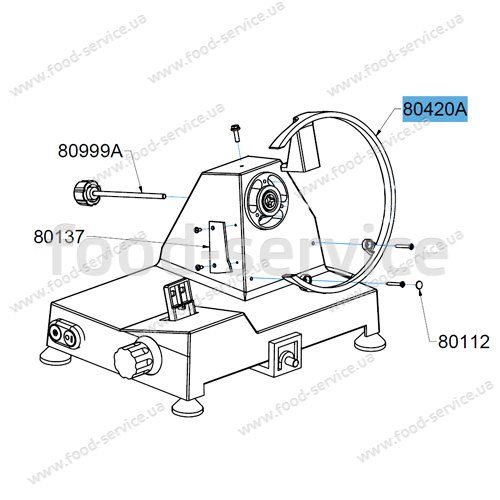 Захист леза до слайсера Celme FY22